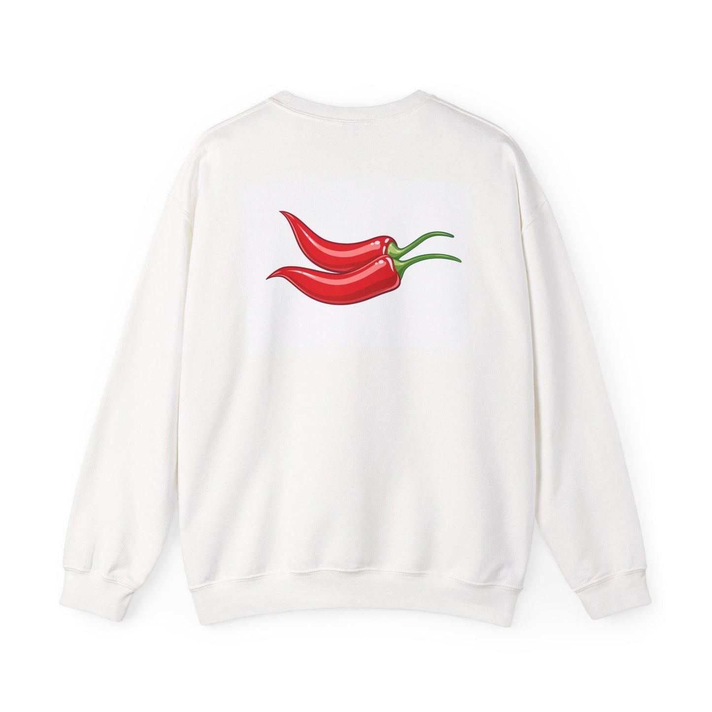 Spicy Arrabbiata Sweatshirt - Unisex Crewneck with Chili Peppers, Cozy Gift for Foodies, Casual Wear, Fall & Winter Fashion, Culinary Humor