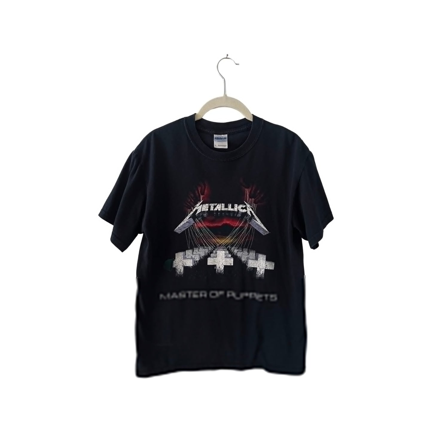Metallica T-shirt, Vintage, Size Small, 100% Cotton, Gildan, Vintage Band Tee, 90's