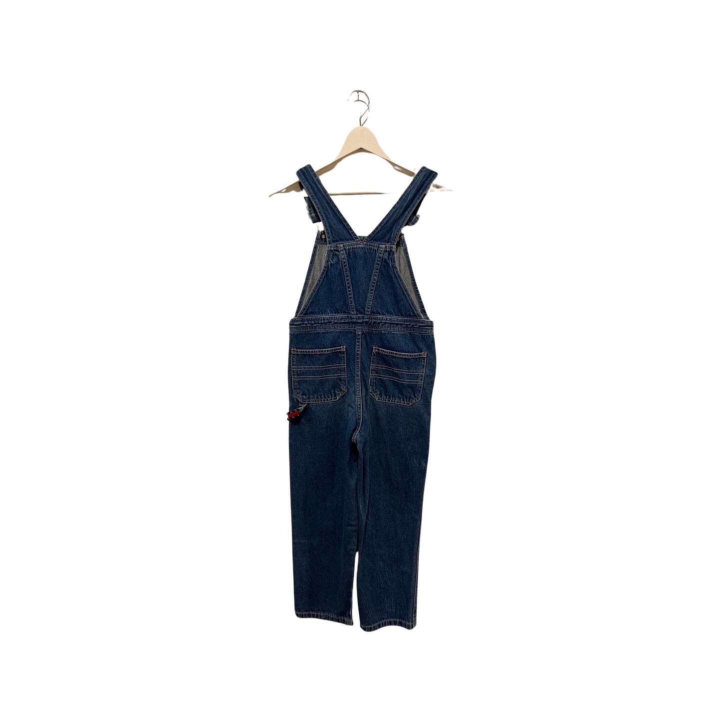 Vintage 2000's Youth Tommy Hilfiger Denim Overalls - Excellent Condition, Streetwear Vibes