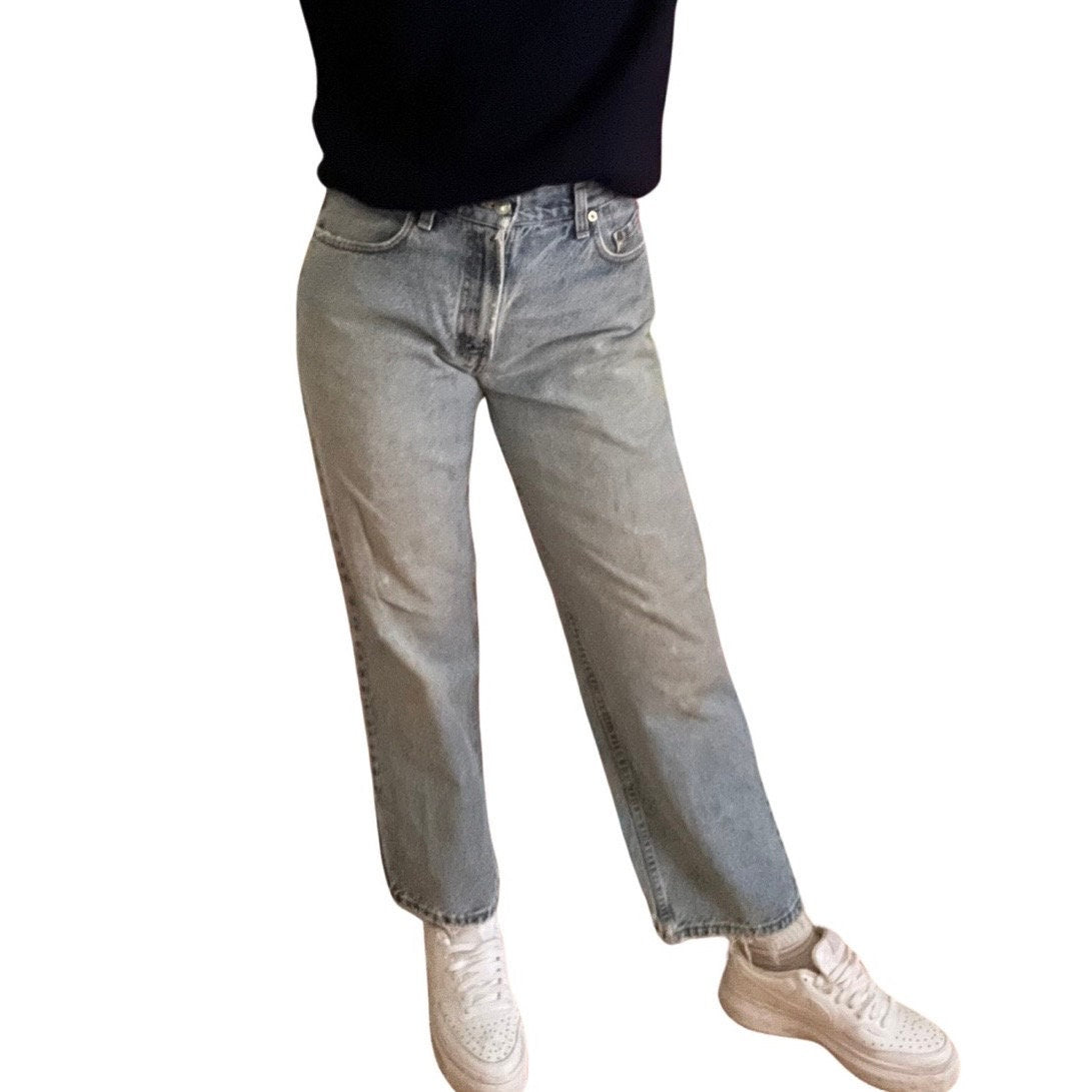 Levi 535 - Rare Levi's 1980s Euro Fit Made in Canada Vintage Jeans - Worn & Weathered, Size 30W 30L (Fits like 28), Collector's Delight
