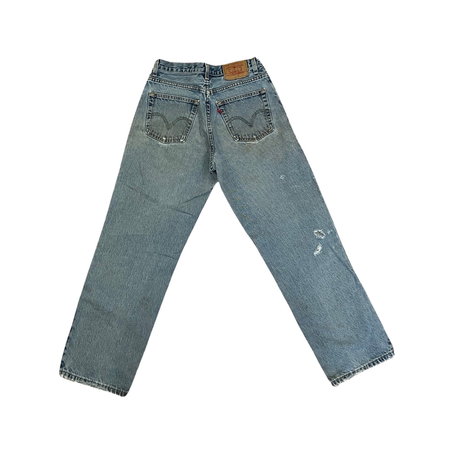 Levi 535 - Rare Levi's 1980s Euro Fit Made in Canada Vintage Jeans - Worn & Weathered, Size 30W 30L (Fits like 28), Collector's Delight