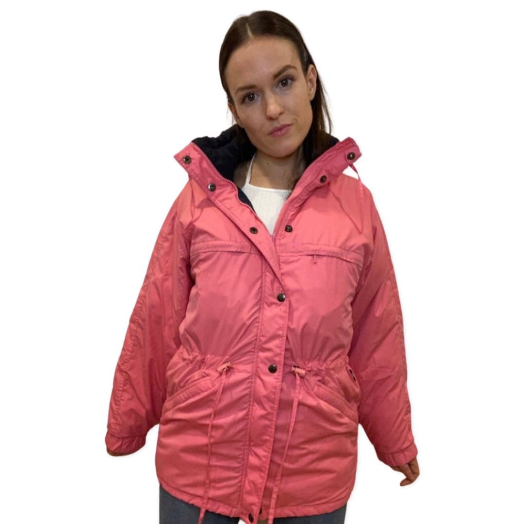 80's Ski Jacket, Pink Puffer Coat, Puffy Jacket Coat, Winter Jacket, Retro Ski, Down Filled Coat, Medium, 1980s Ski Jacket,