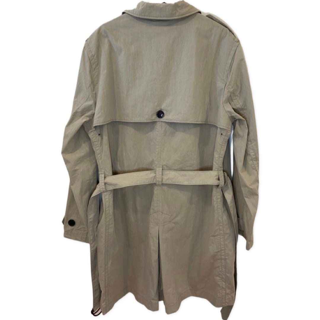 Beige Trench Coat, Jackets and Coats,  Gap trench coat, beige long jacket, size Large, Overcoat, Y2K Trench, Grunge Fashion