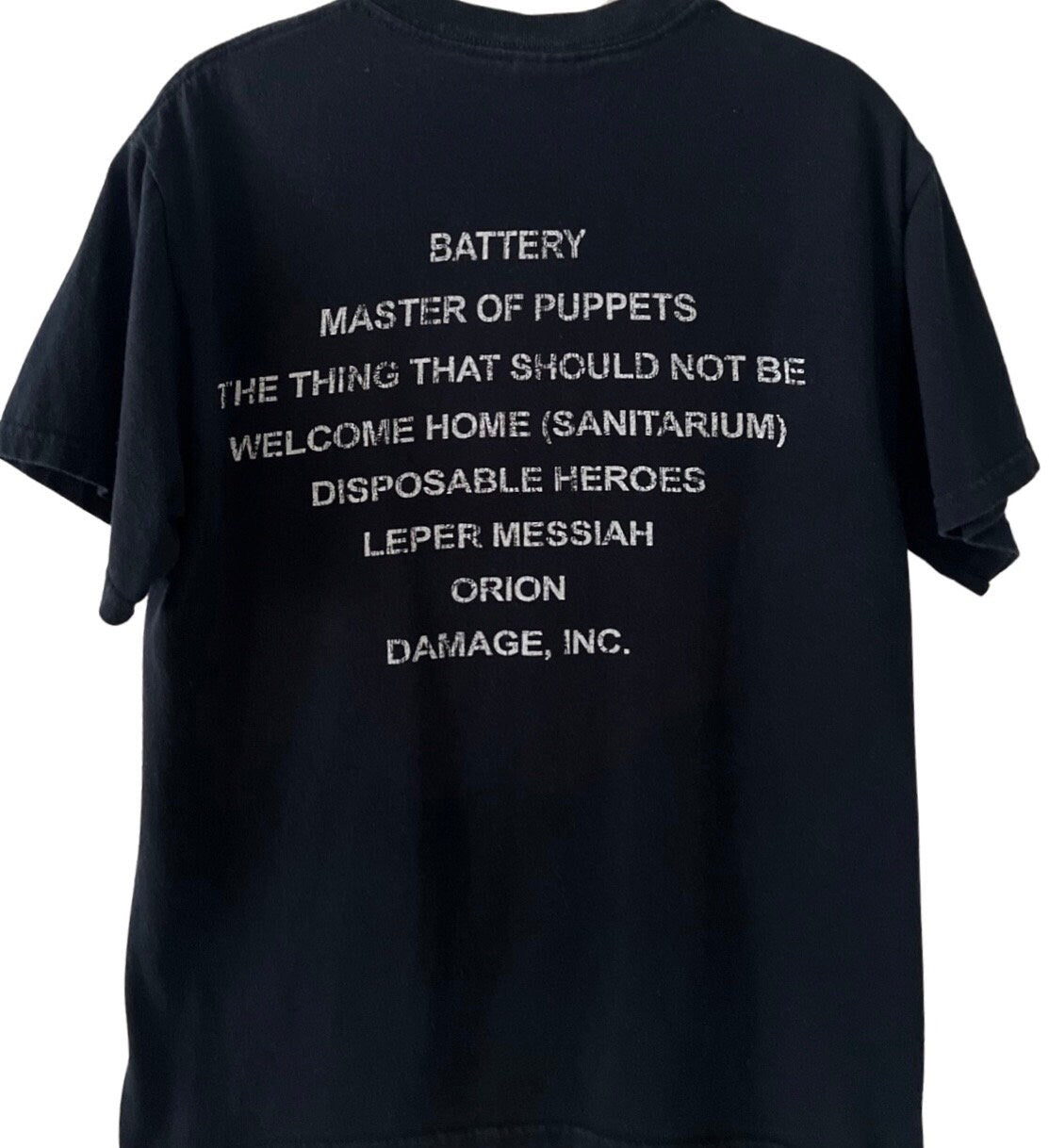 Metallica T-shirt, Vintage, Size Small, 100% Cotton,  Gildan, Vintage Band Tee, 90's