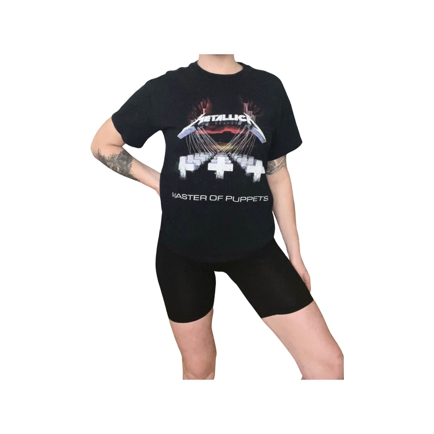 Metallica T-shirt, Vintage, Size Small, 100% Cotton,  Gildan, Vintage Band Tee, 90's