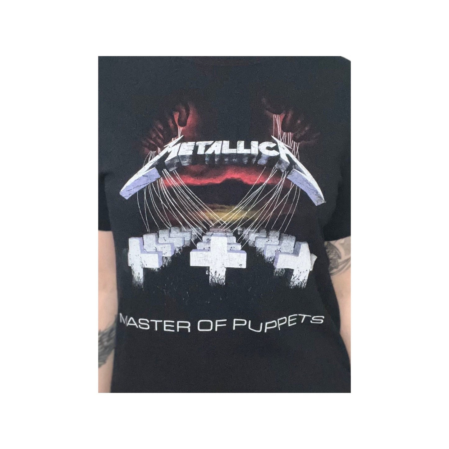 Metallica T-shirt, Vintage, Size Small, 100% Cotton,  Gildan, Vintage Band Tee, 90's