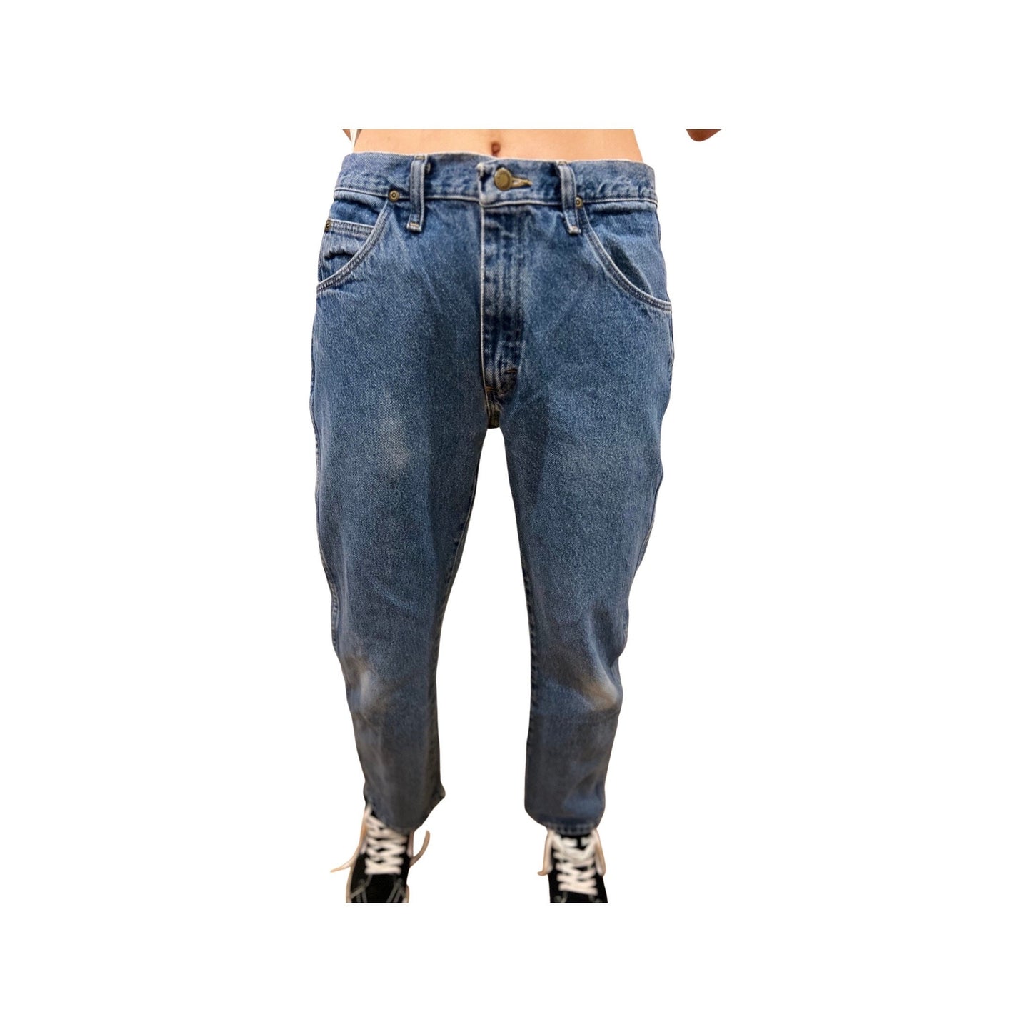 Vintage Wrangler Jeans, Size 30, Blue Denim, Size Small, Mom Jeans