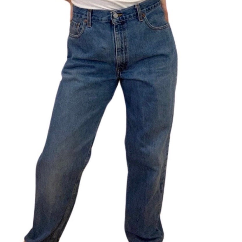 S*U様 W34 L30 90s Levis DEADSTOCK 550-415 Vintage Levi Jeans, size 34, W34 L30, vintage jeans, denim