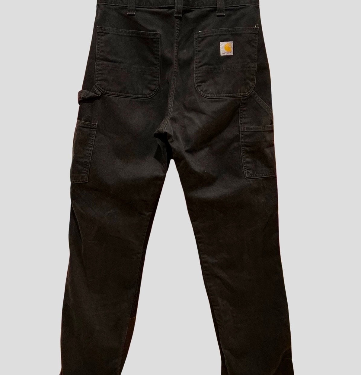 Y2K Carhart Black High-Waist Cargo Pants - Size 32 - Utility Workwear Fashion